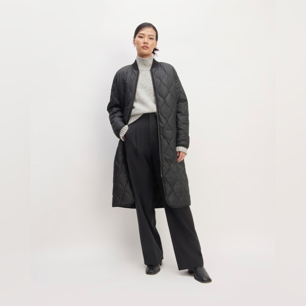 NWOT Everlane The ReNew Long Liner